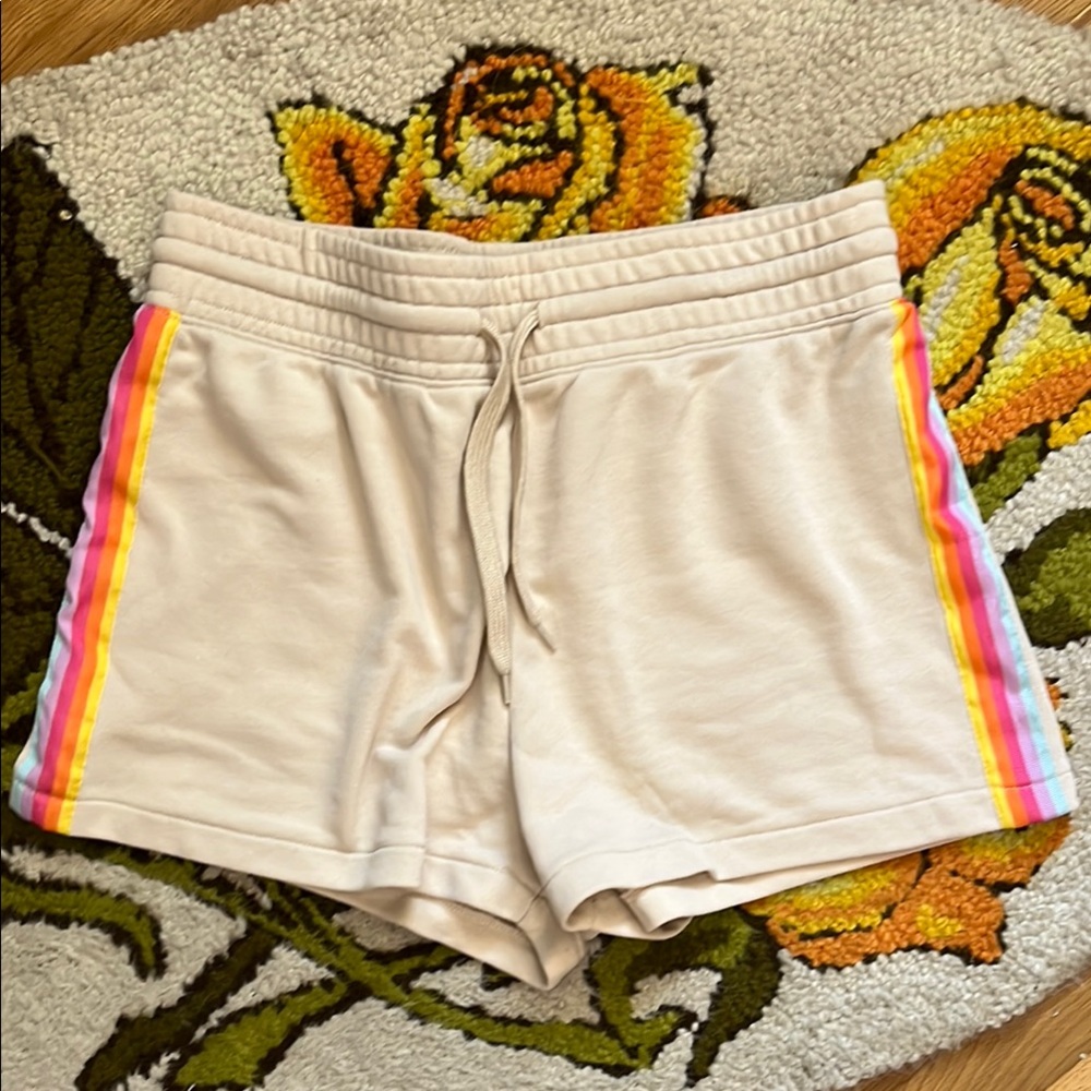 Rainbow Stripes Athletic/Lounge Shorts